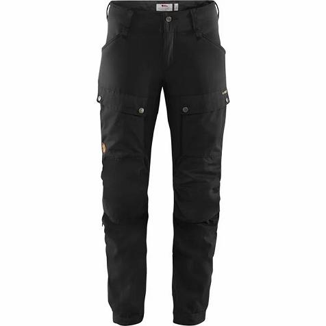 Fjallraven Women Keb Hiking Pants Black PH303406 Philippines